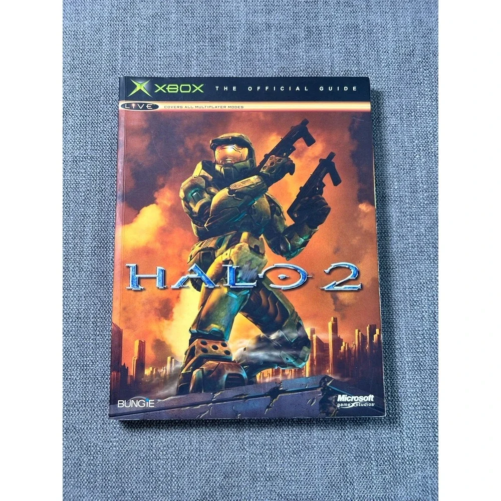 Official Halo 2 Strategy Guide Xbox Piggyback Prima Microsoft Bungie